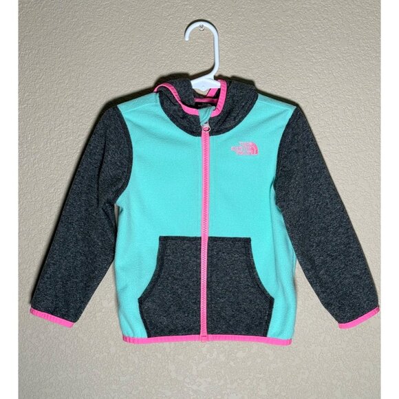 The North Face Toddler Glacier Hooded Jacket - Picture 1 of 5